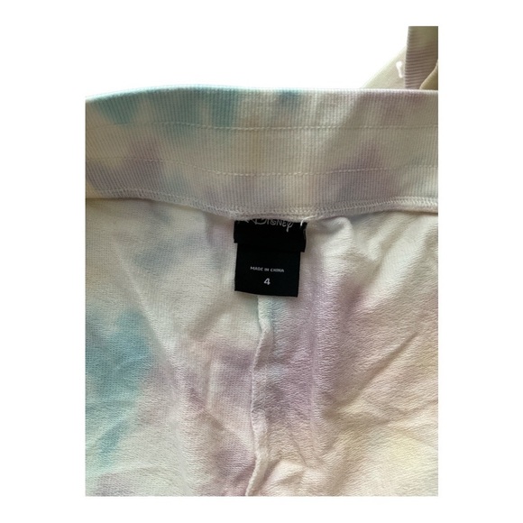 Torrid Disney Minnie Mouse Pastel Rainbow Tie Dye Crop Jogger size 4x NWT - Picture 3 of 9